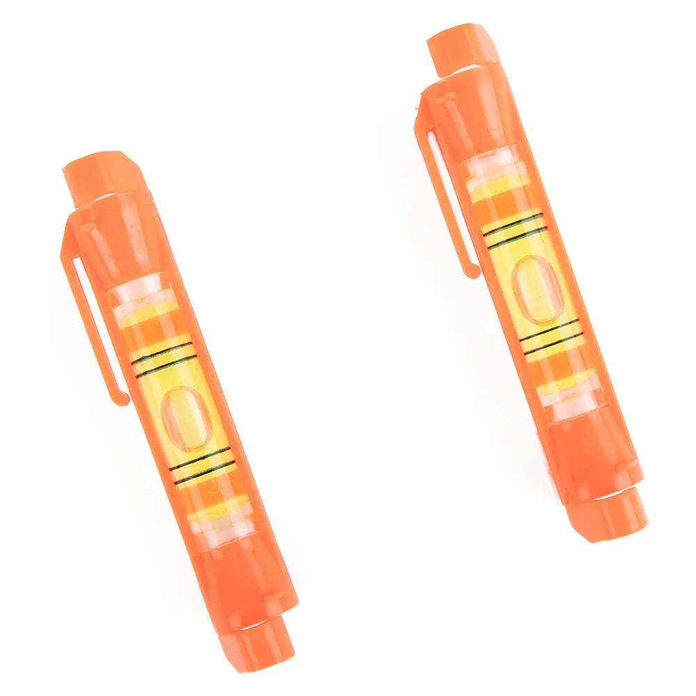 2 Pcs Line Hanging Bubble Level Gradienter For Building Construction String Level Mini Horizontal BubbleLevels Tools