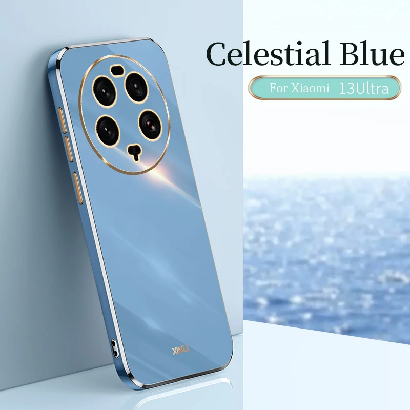 For Xiaomi 14 Ultra Case Cover For Xiaomi 13 Ultra High Quality Soft TPU Anti-fingerprint Camera Protection Case Cover