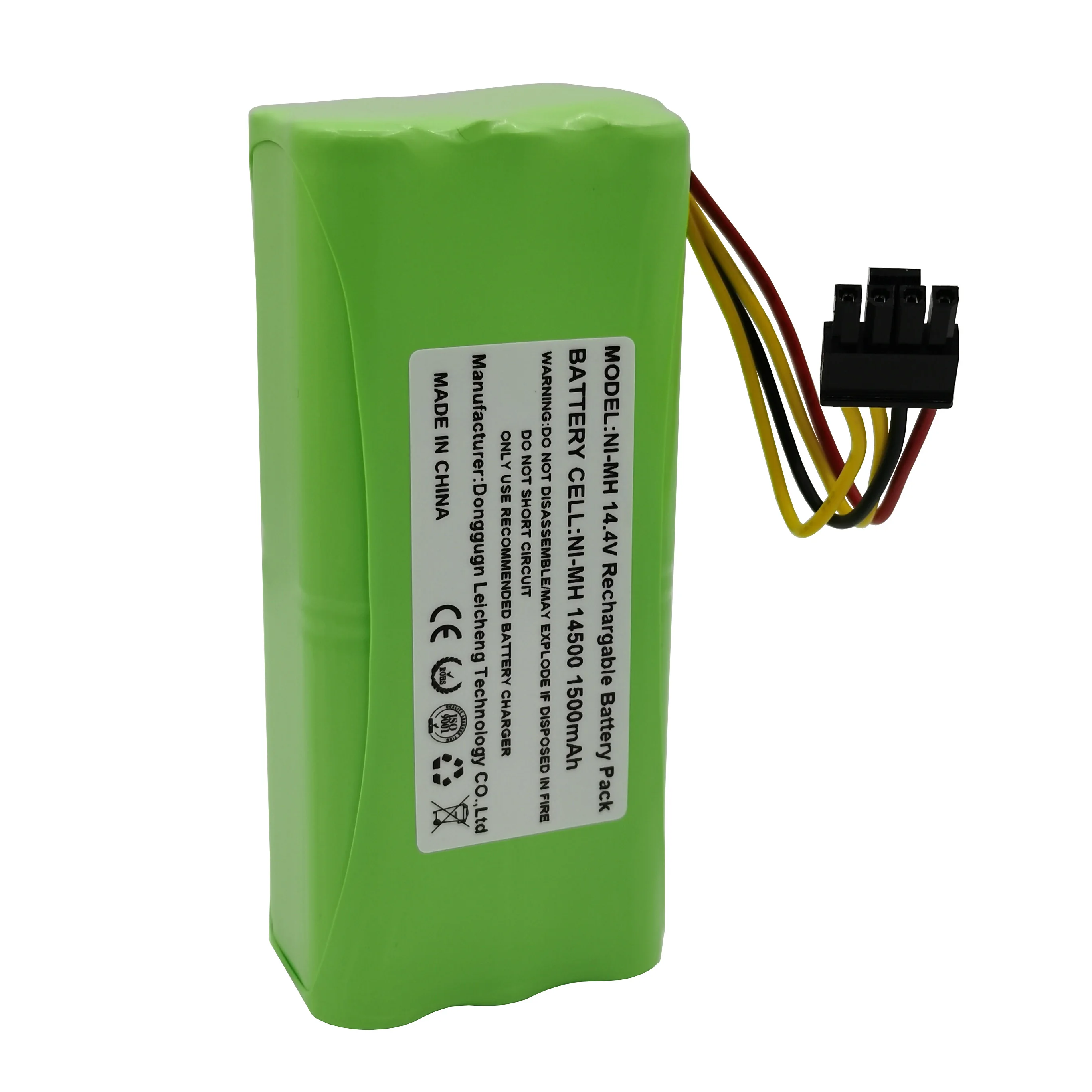 14.4V 14.8V 1500mAh 14500 NI-MH Rechargeable Battery Pack For Sweeping Robot Midea R1-L083B R1-L081A Festival X600 ZN605 ZN606