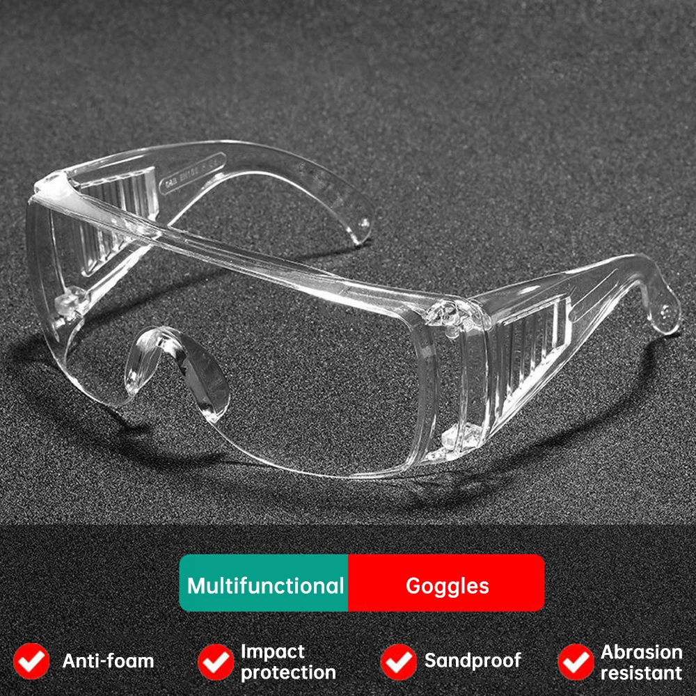 1PCS Safety Goggles Shutter Ggoggles Shutter Protective Goggles for Dust Sand Wind and Splash Prevention for Daily Protection