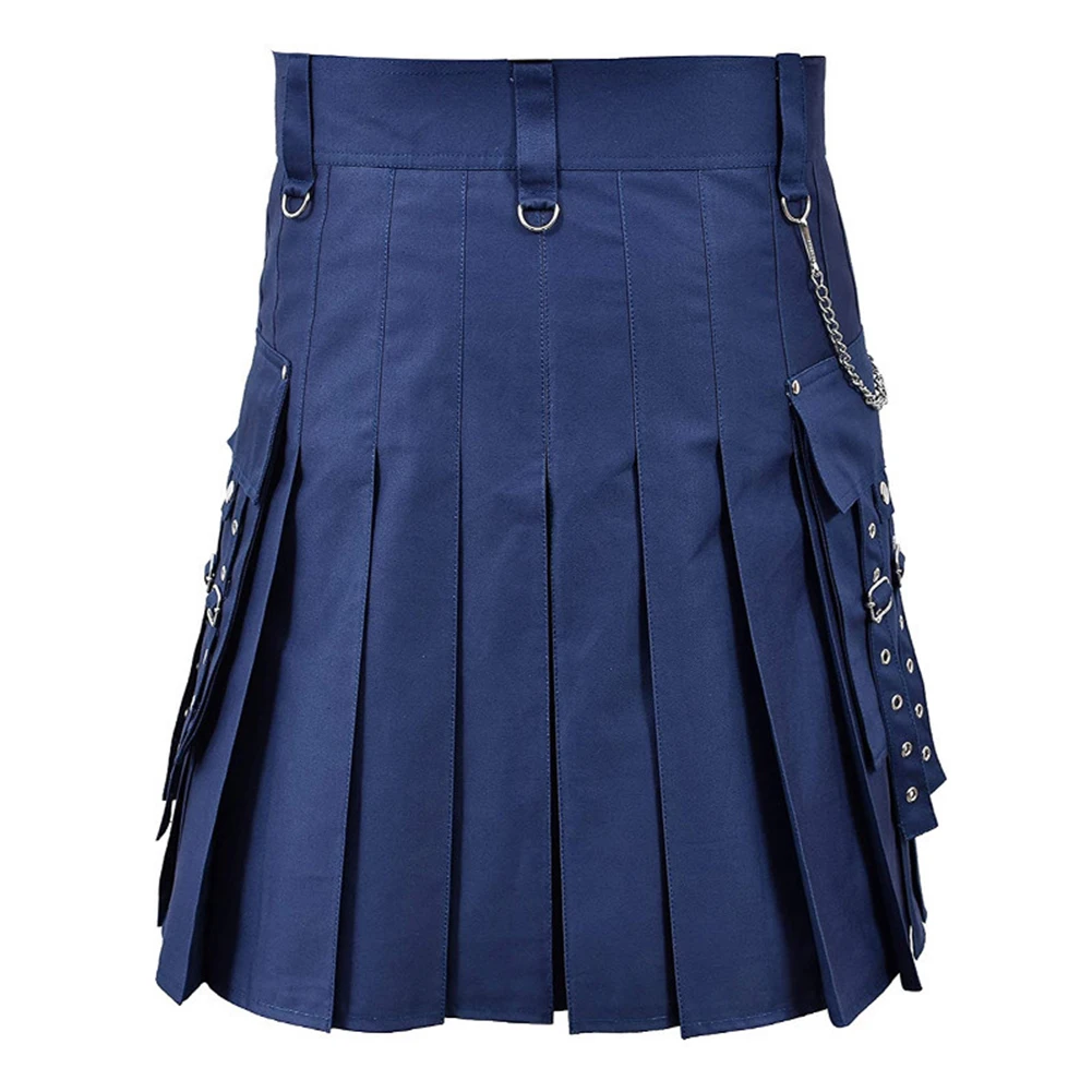 Autumn Spring Winter Skirt Men\\\\\\\'s Skirt Vacation Daily Medieval Skirt Mens Pleated Skirt Scottish Festival Short