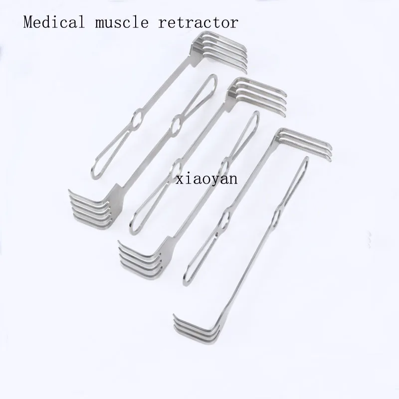 Medical muscle retractor Skin retractor Deep retractor Three teeth four teeth five teeth flat retractor Medical retractor