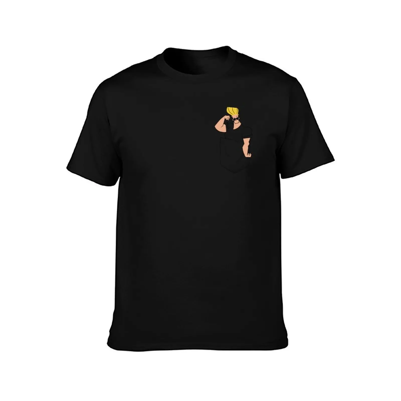 Johnny Bravo in Pocket T-Shirt Loose Fit T-Shirt