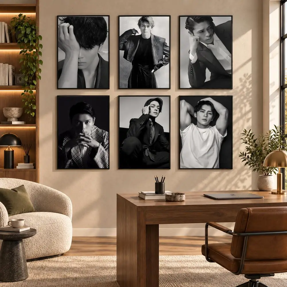 Gordon Maeda Stars Poster Self-adhesive Art Waterproof Paper Sticker Coffee House Bar Room Wall Decor