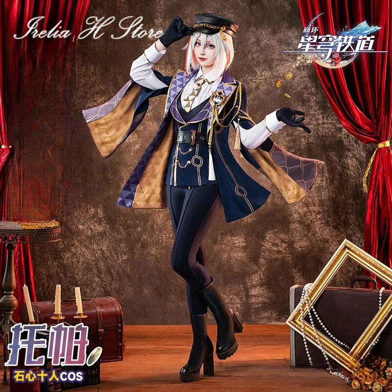 Irelia H Store Honkai: Star Rail Topaz Cosplay Costume Game Topaz & Numby Uniform Suit Female Halloween Costumes