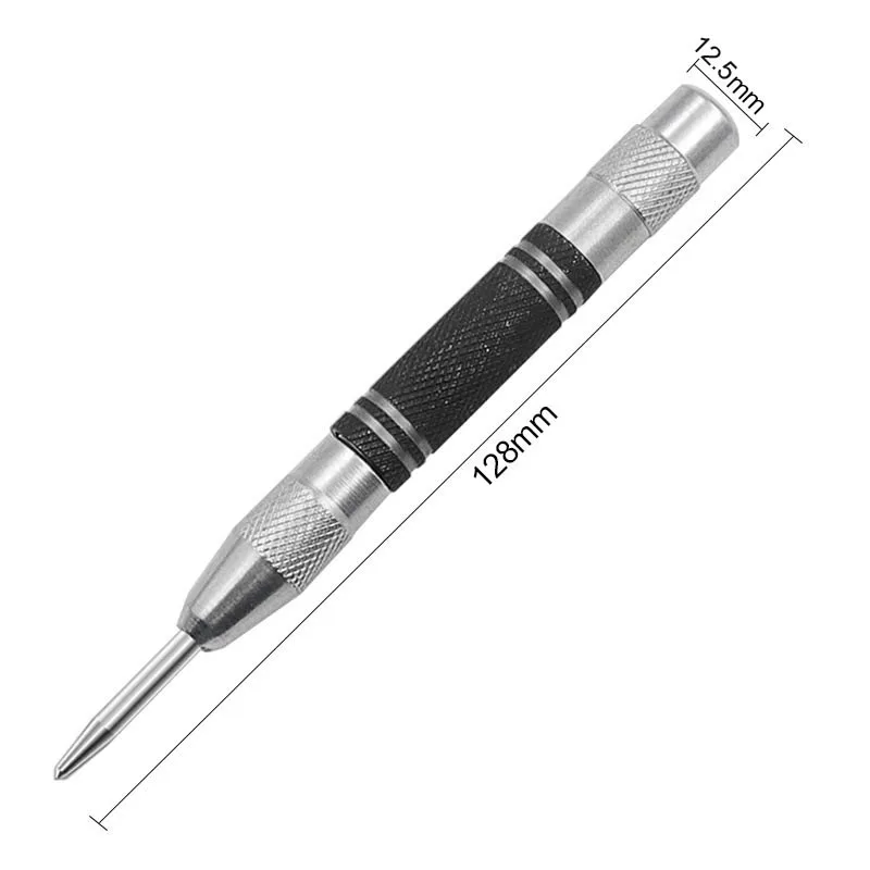 

Window breaker glass impactor Spring Type Automatic Center Punch Metal Steel Spring Load Punch Tool