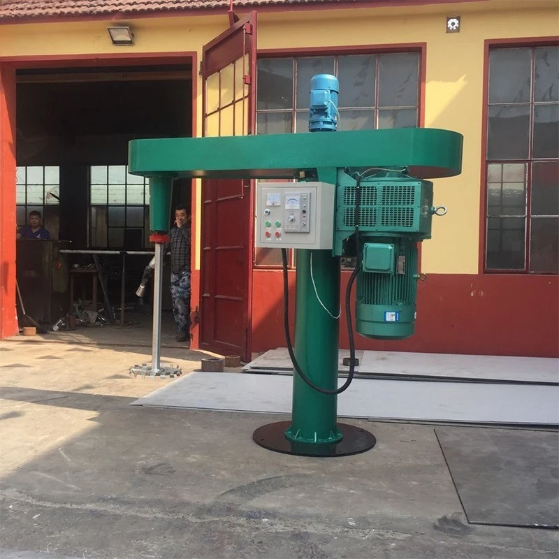 High Speed Paint Pigment Emulsion Mixing Grinding Mixer Hydraulic Lifting Explosion-proof Laboratory Disperser