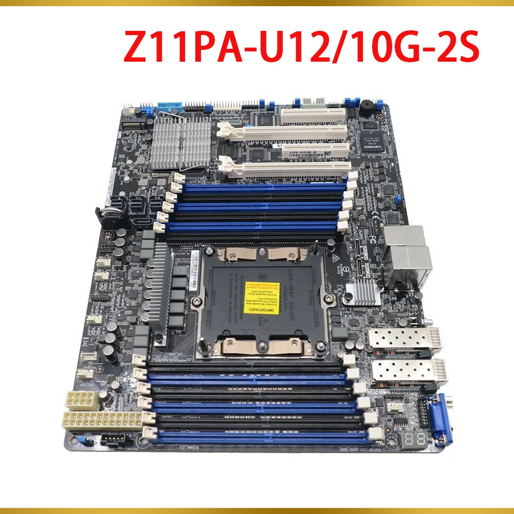 

Z11PA-U12/10G-2S For ASUS Server Motherboard C622 Chipset Xeon LGA 3647 DDR4 ATX Mainboard