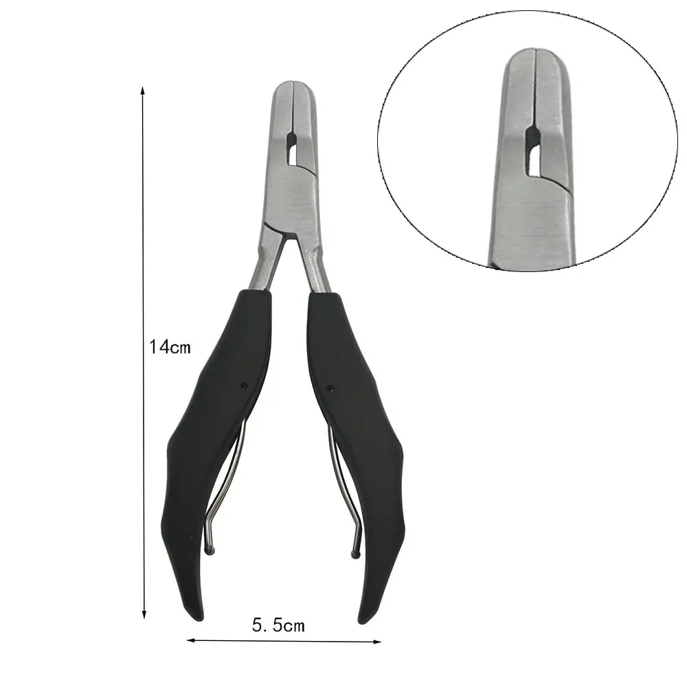 Hair Extension Plier Multifunctional Hair Extensions remove Tools Hair Extension Plier sliver hair extension plier and bead set