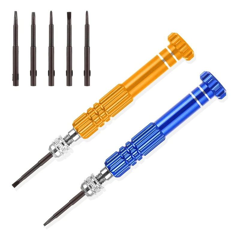 ABBN-5-In-1 Precision Eyeglass Repair Screwdriver Kit Magnetic Watch Screwdriver For Electronics Sunglasses Cellphone Jewelry