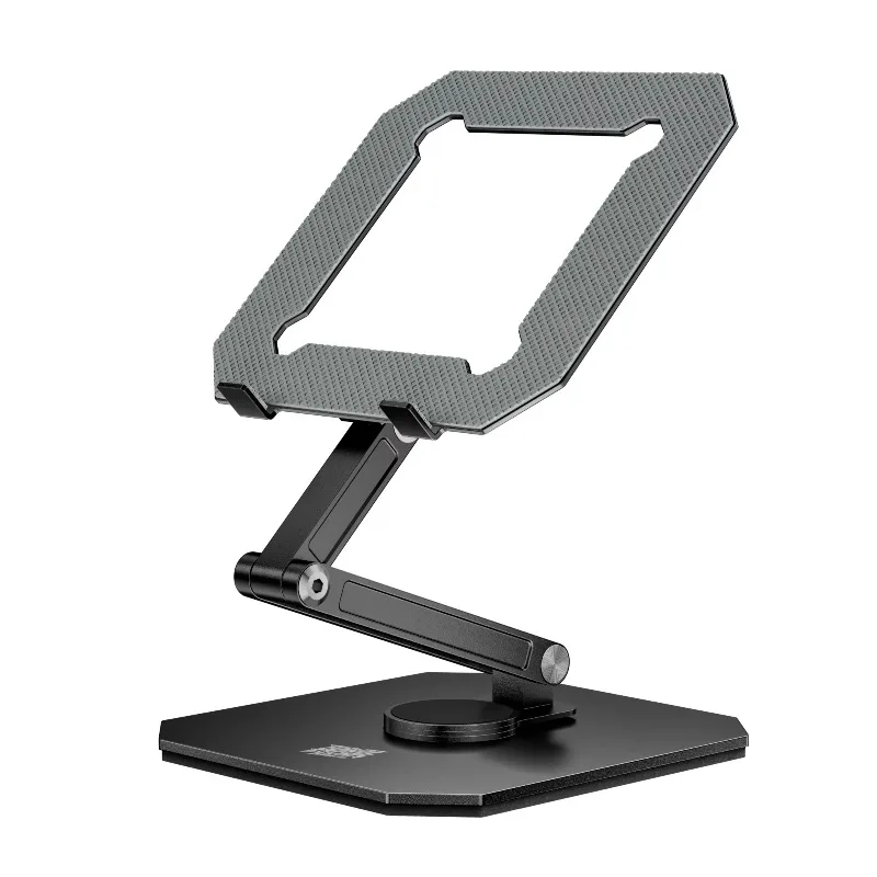 

Hollow 360°Metal Foldable PC Tablet Stand Desktop Game Laptop Holder Aluminium Alloy Computer Adjustable Notebook Stand