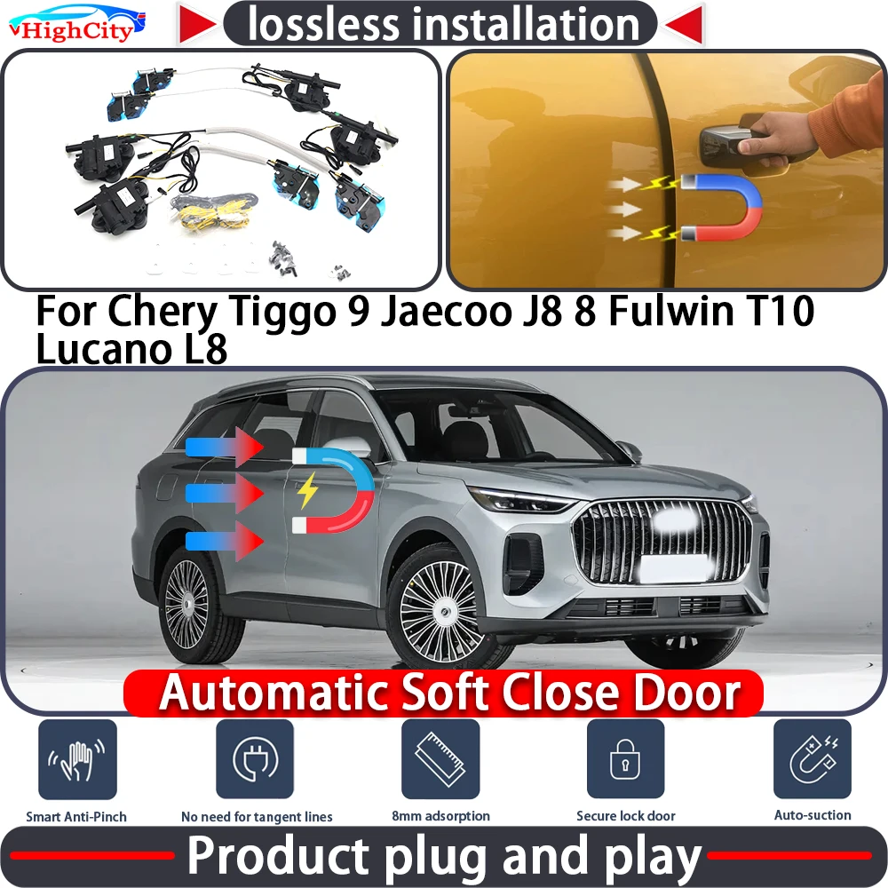 

Closing Door Lock Actuator for Chery Tiggo 9 Jaecoo J8 8 Fulwin T10 Lucano L8 Soft Close Power Latch System Auto Pull Door