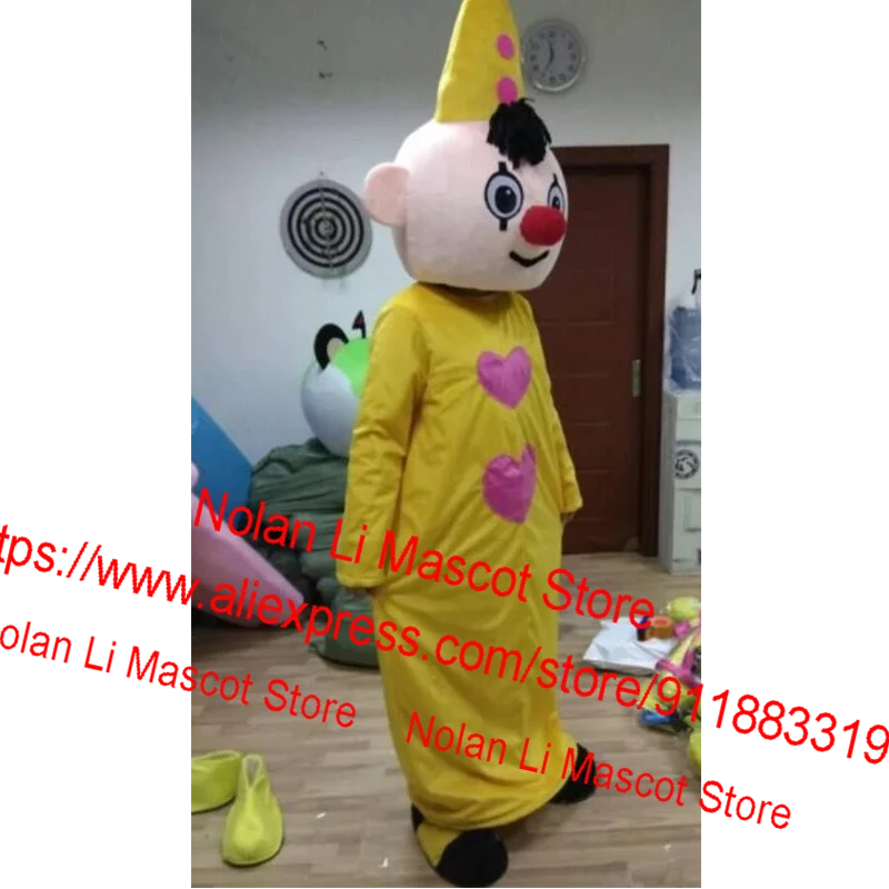 Hot Sale EVA Helmet Yellow Bumba Mascot Costume Advertising Show Fancy Dress Role Play Cartoon Set Adult Size 1293