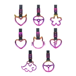 New Color Tsurikawa Ring Heart JDM Train Bus Handle Hand Strap Styling Drift Charm Strap Drift Auto Accessories Car Strap