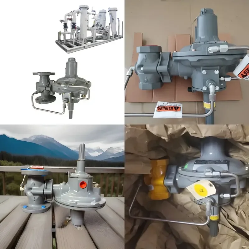 for  Fisher 299H Mounted Custom Decompression Regulator Pilot Operated High Pressure Gas Regulator