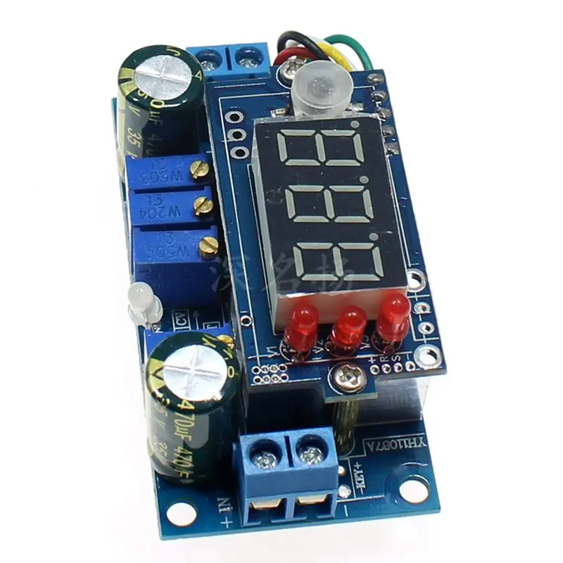 A97I-CC/CV 5A Step Down Module DC-DC 6-36V To 1.25-32V Charging Module With 3 Leds MPPT Solar Panel Controller Regulator