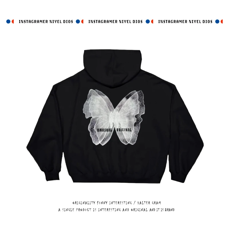 

Ретро-худи в американском стиле с принтом, хип-хоп, со спущенным плечом, большого размера, утепленная флисовая толстовка, повседневная верхняя одежда для осени и зимы