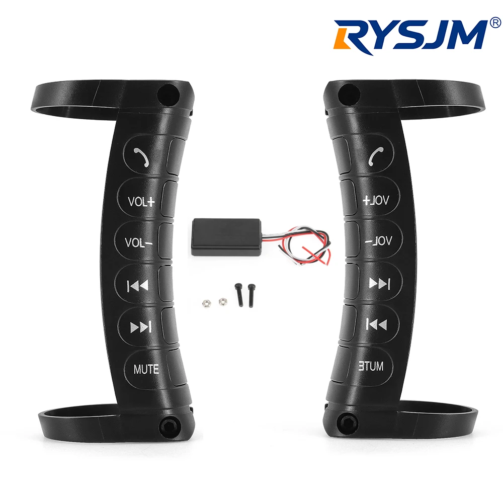 Multi-function DVD Button Steering Wheel Button Remote Control Universal Wireless Car Steering Wheel Switch for Car Navigation