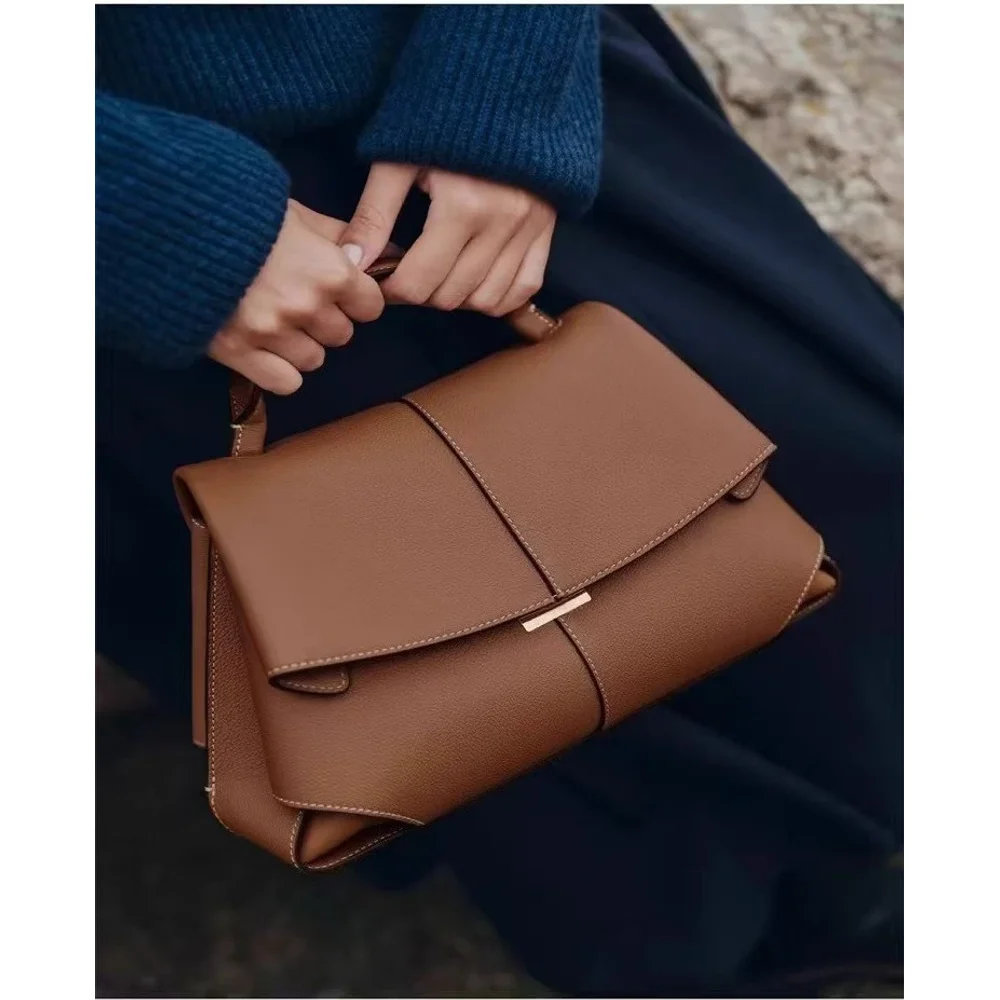 2025nouveau sac à épaule de alta calidad para mujer, textura lujosa, bolso de mano en cuir plissé, bolso de mano para mujer, corp