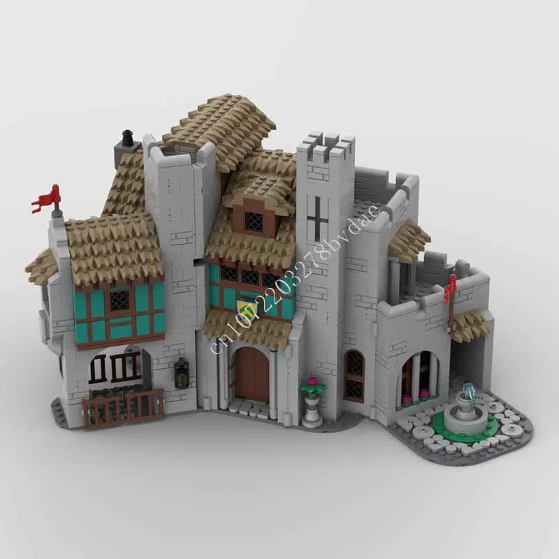 

2046PCS Baron's Manor MOC Creative street view Model Building Blocks Architecture Education Assembly DIY Model Toys Gifts