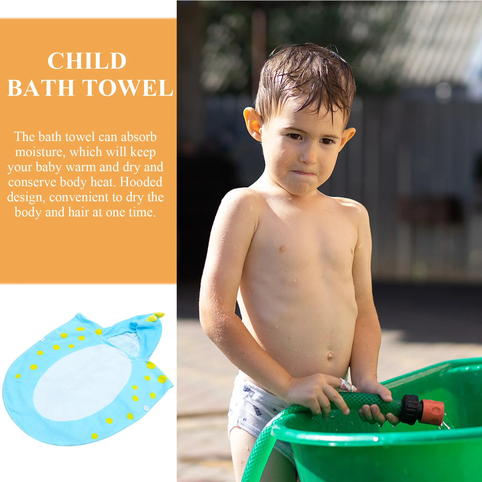 Kinderen Badhanddoek Met Capuchon Cartoon Dinosaurus Absorberend Zacht Huidvriendelijk Voor Pasgeboren Peuter Kind Machine Wasbaar Snel