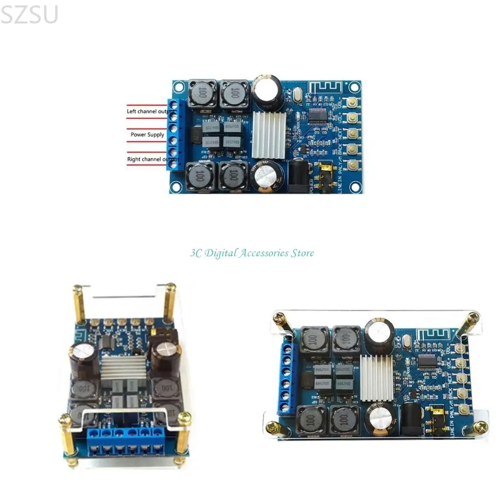 

SZSU XY-502B Digital Sound Aslifier Board-Comentable Subweper Dinker