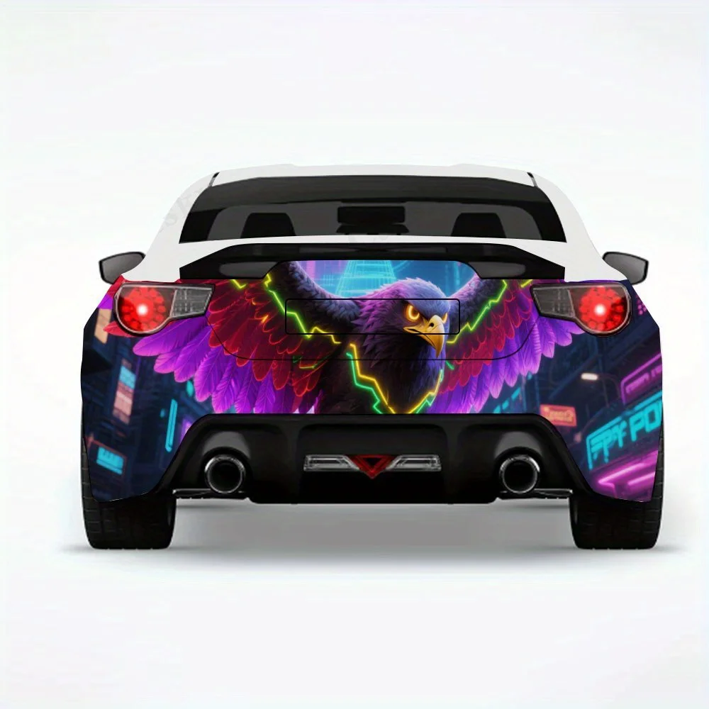 

Cool Cyberpunk Eagle,Vinyl Decal for Car Rear, Waterproof Self-Adhesive Vinyl Stickers for Vehicle Tail and Bumper, Decoration P