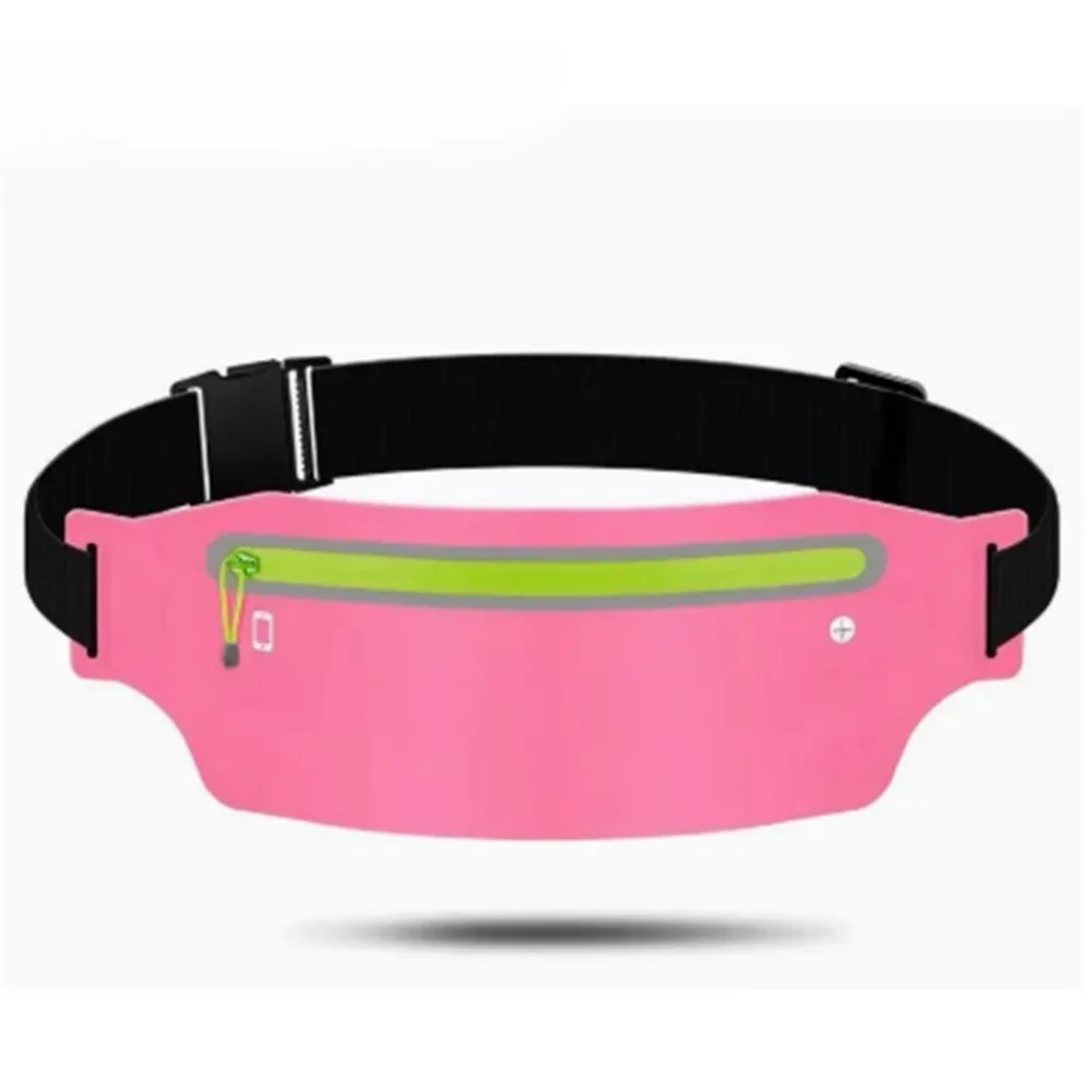 Waterproof Running Belt Waist Bag Sports Fanny Pack Men Women Gym Phone Pouch Banana Shape Fitness Accessories