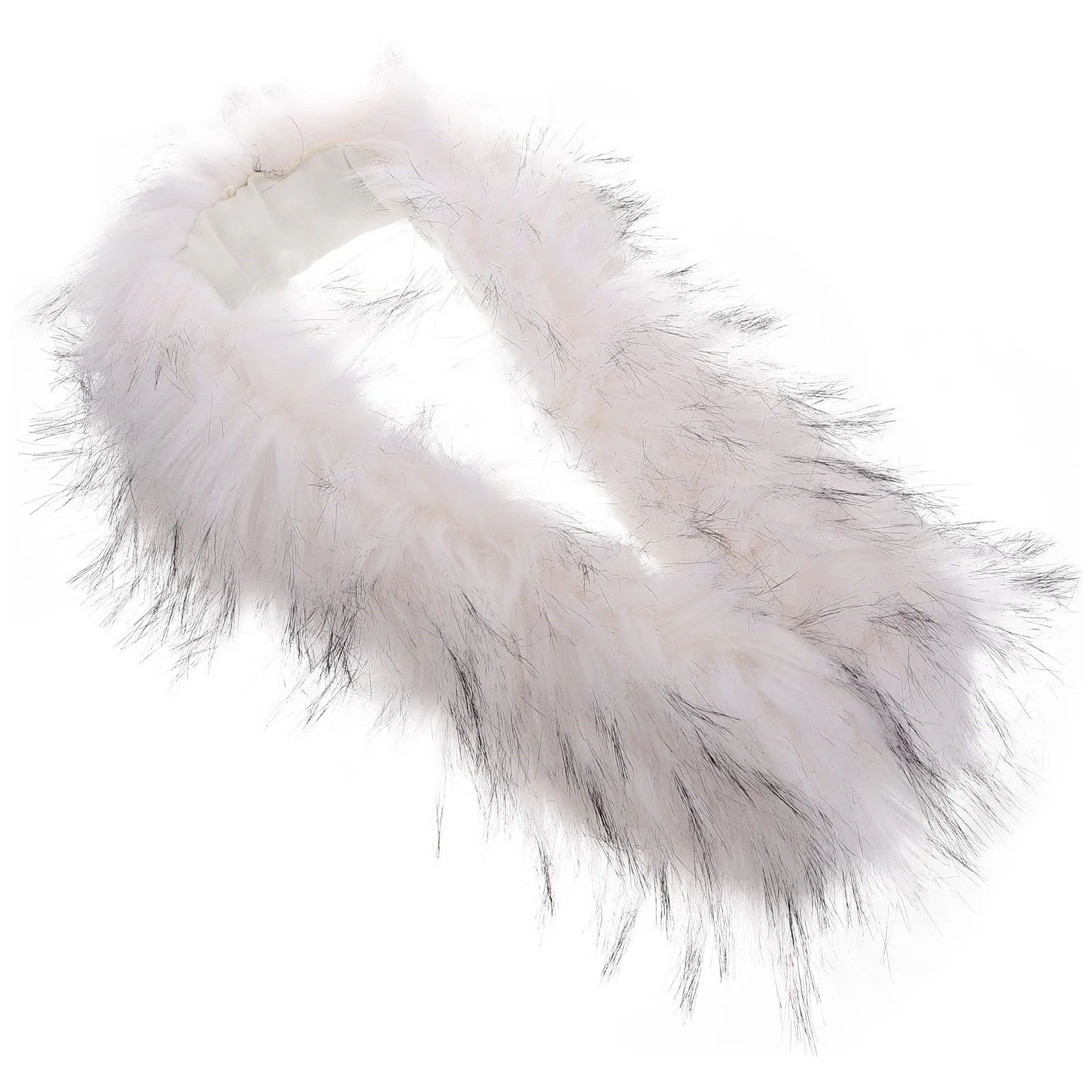 

Отстегивающийся воротник-шарф из искусственного меха для зимних пуховиков и пальто, мягкий и теплый аксессуар для капюшона