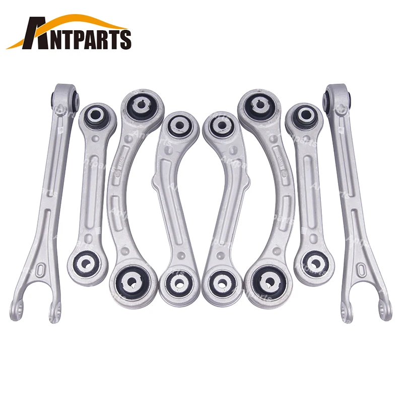 8PCS Auto Parts Rear Suspension Control Arm Kit For Maserati Quattroporte 4WD M156 Ghibli M157 670007251 670002808 670006273