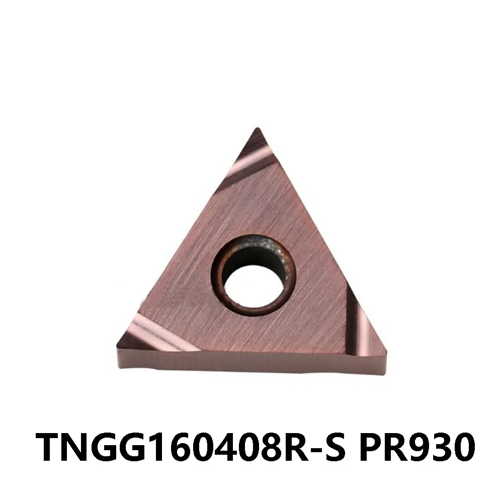 

TNGG 160408 TNGG160408 R S TNGG160408R-S PR930 Original TNGG332R-S 60° Blade Carbide Plate CNC Lathe Cutter Machine Holder Knife