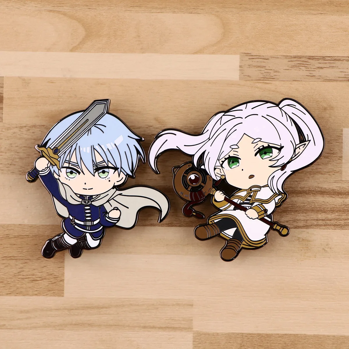 فريرين: ما وراء نهاية الرحلة المينا شارات أنيمي هيميل بروش مانغا دبابيس لحقيبة الظهر الملابس التلبيب تأثيري مجوهرات لعبة الهدايا #5