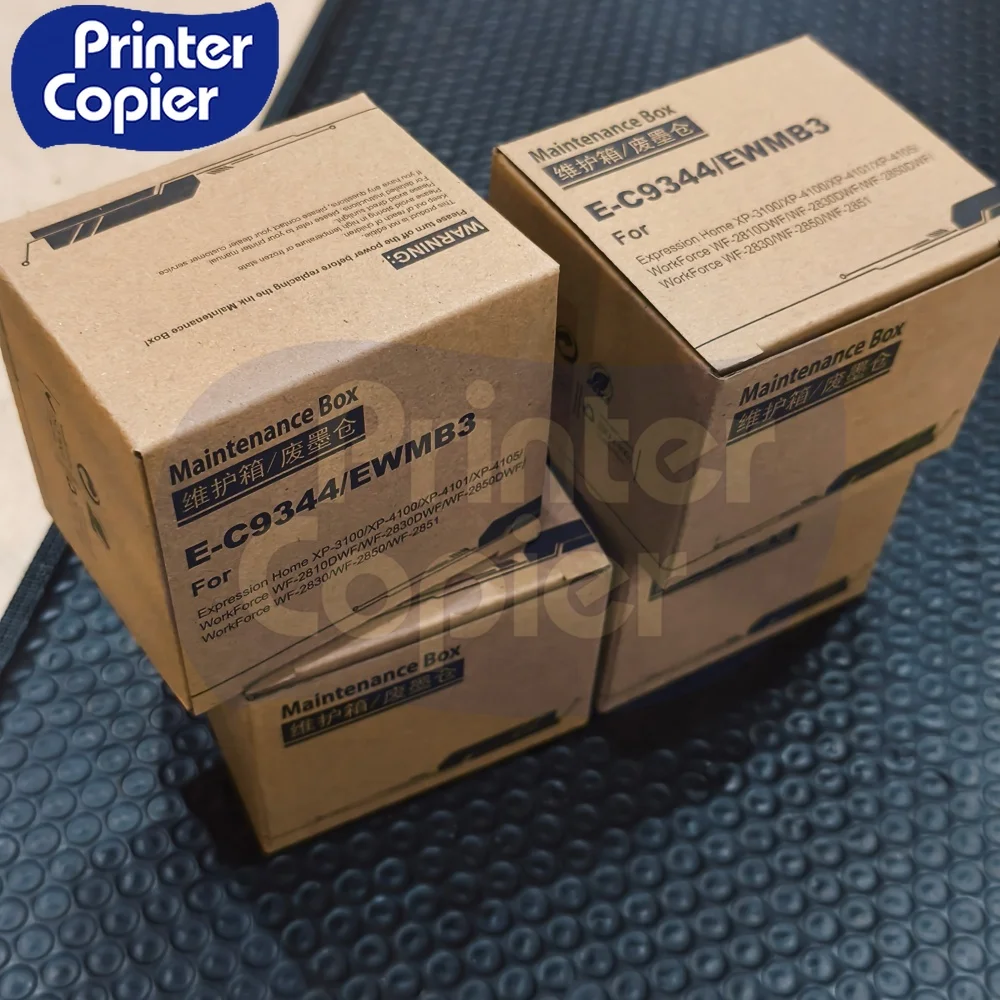 1PCS C9344 Ink Maintenance Box compatible for EPSON Expression Home XP 2100 2105 3100 3105 4100 4101 4105 Workcompatible force W