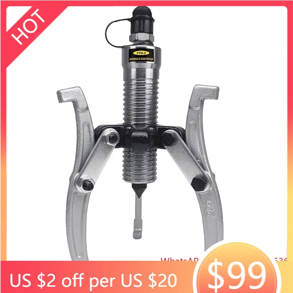 

Гидравлический съемник шестерен и подшипников FYD-5, 5 тонн, инструмент для демонтажа