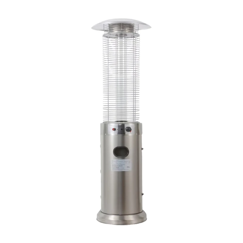 

Outdoor heater cylinder glass tube for garden and outdoor heating