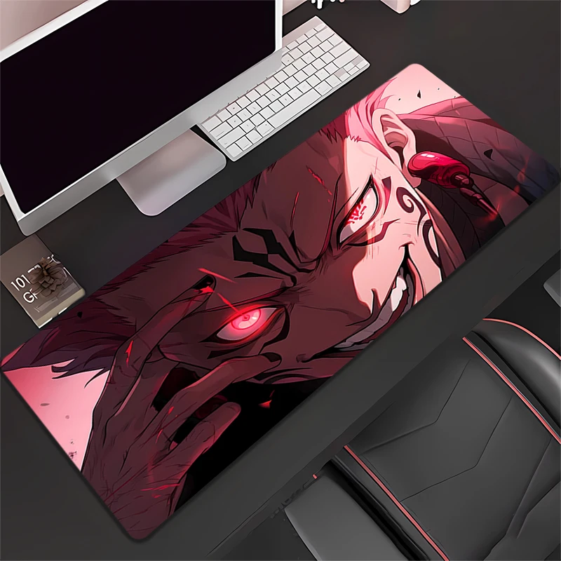 Mouse Pad Non-Slip Rubber Edge locking mousepads Game play mats notebook computer J-Jujutsu K-Kaisens Itadori Yuji Home Decor