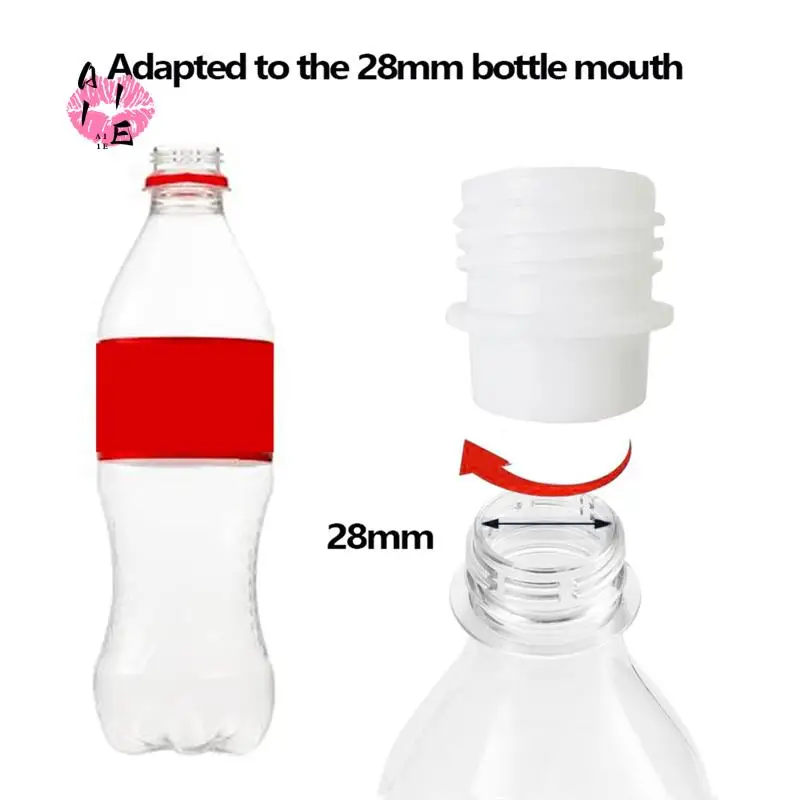 

A11E-Bottle Adapter For 28Mm Gauge PET Bubble Bottle For Sodastream Machine Fizzi DUO Terra Art Gaia A200 G100