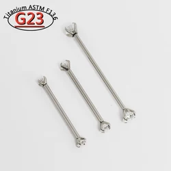 G23 Titanium Eyebrow Piercing Zircon 2.5-4mm Curved Daith Barbell Helix Piercing Cartilage septum Body Jewelry Women Labret