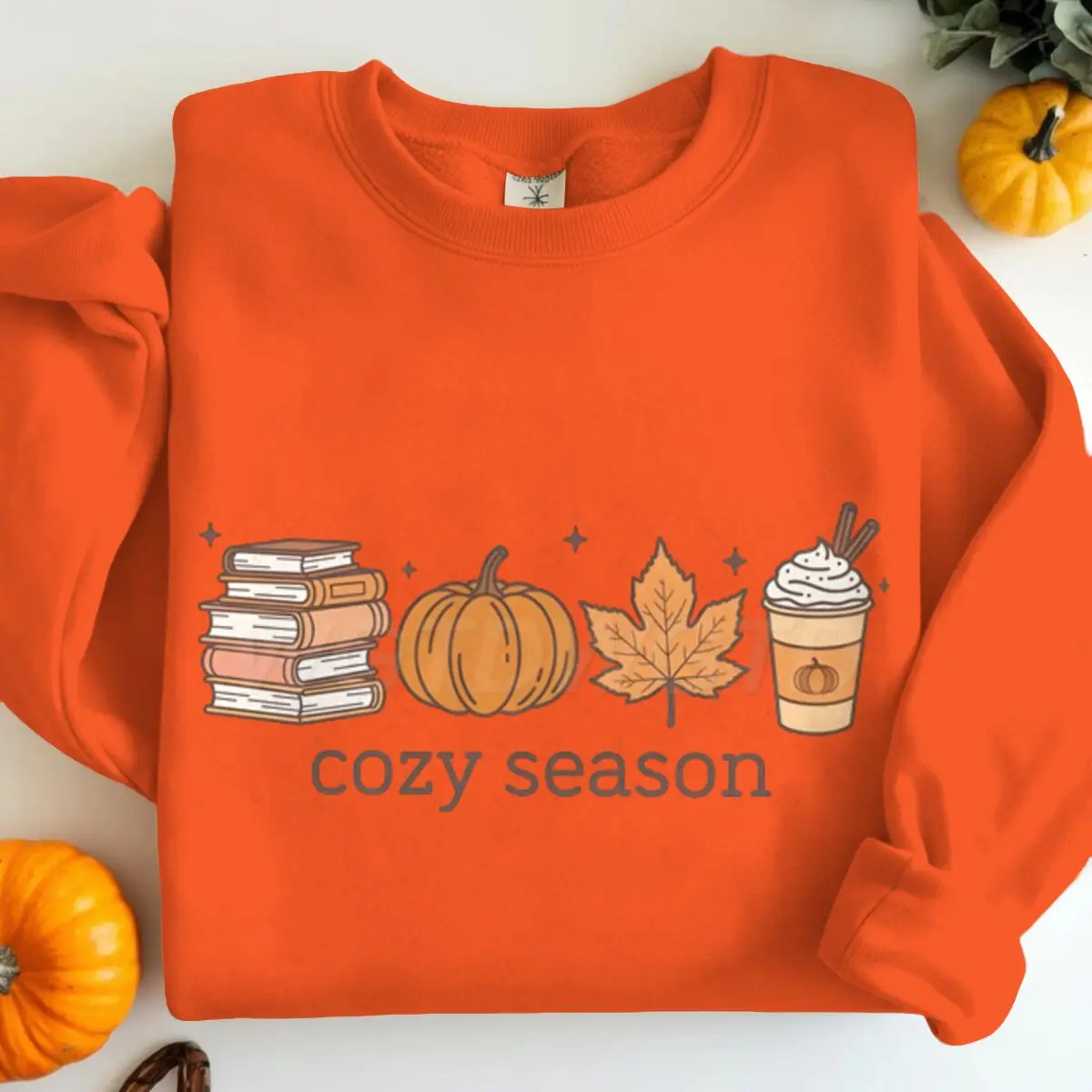 بلوزات موسم مريح للرجال والنساء كتب عاشق الخريف هدية بأكمام طويلة قميص المرأة اليقطين موسم الخريف القهوة البلوز