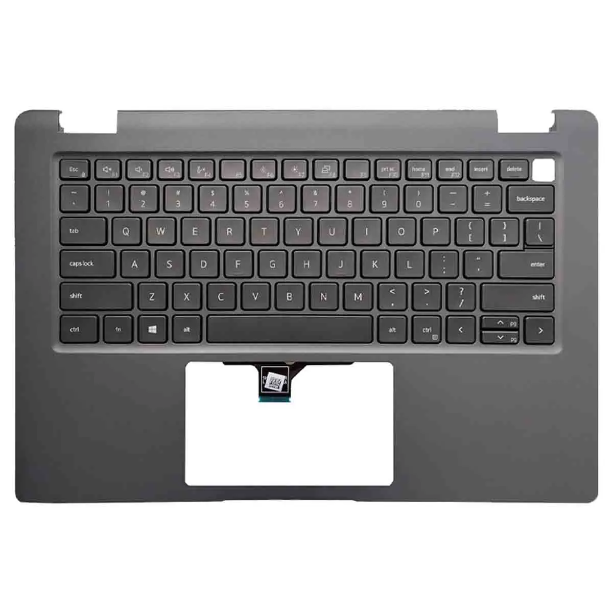 New For Dell Latitude 3440 3450 E3440 E3450 Replace Laptop Palmrest Upper Cover with US Keyboard Black Accessories Case 0R2DCD
