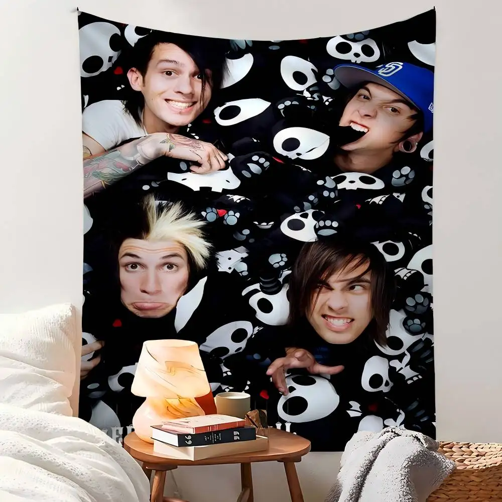 

The Veil Band Collide DIY Wall Tapestry Hanging Tarot Hippie Wall Rugs Dorm INS Home Decor