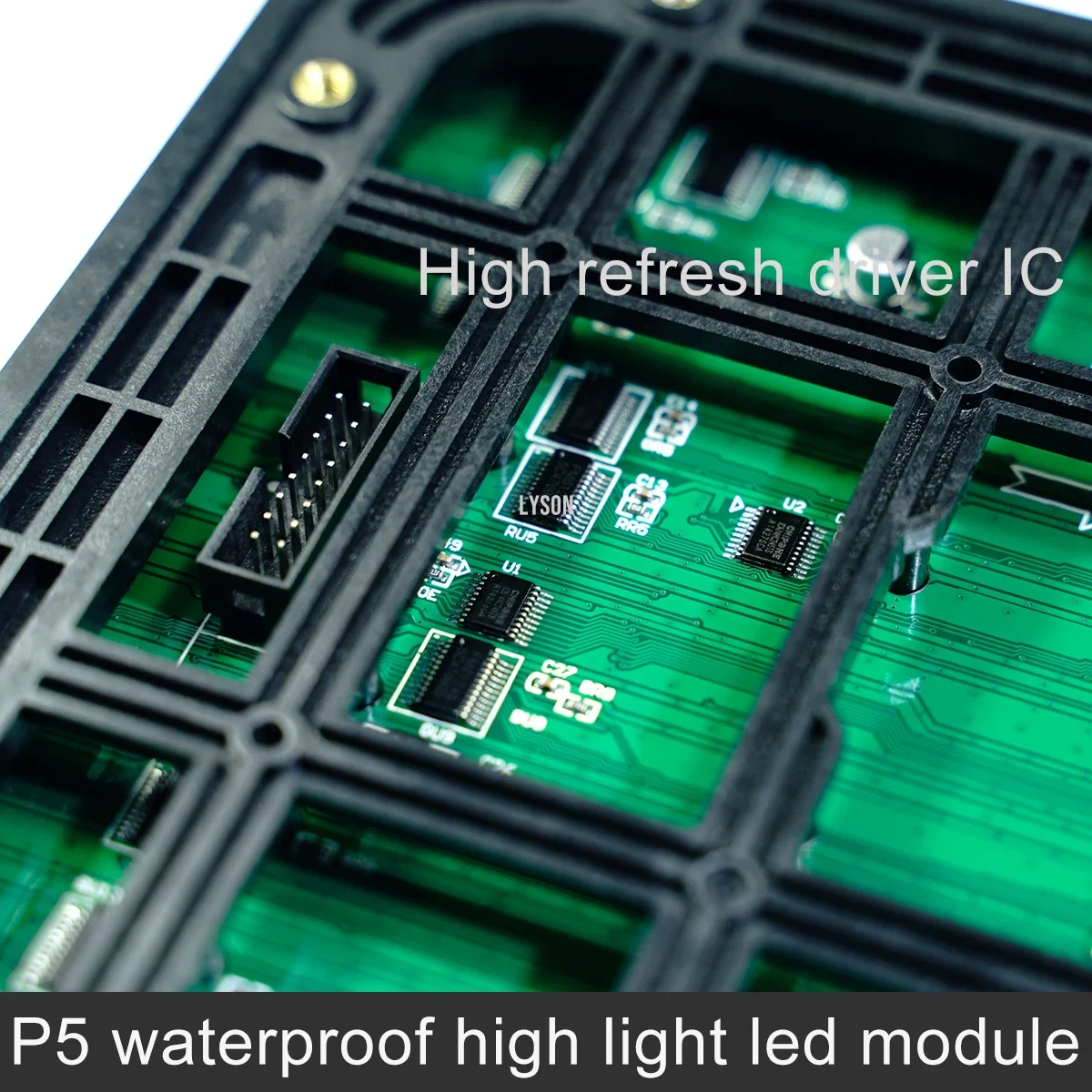 Outdoor P5 SMD 3-IN-1 Full Color LED Display Module 320mmx160mm-8S