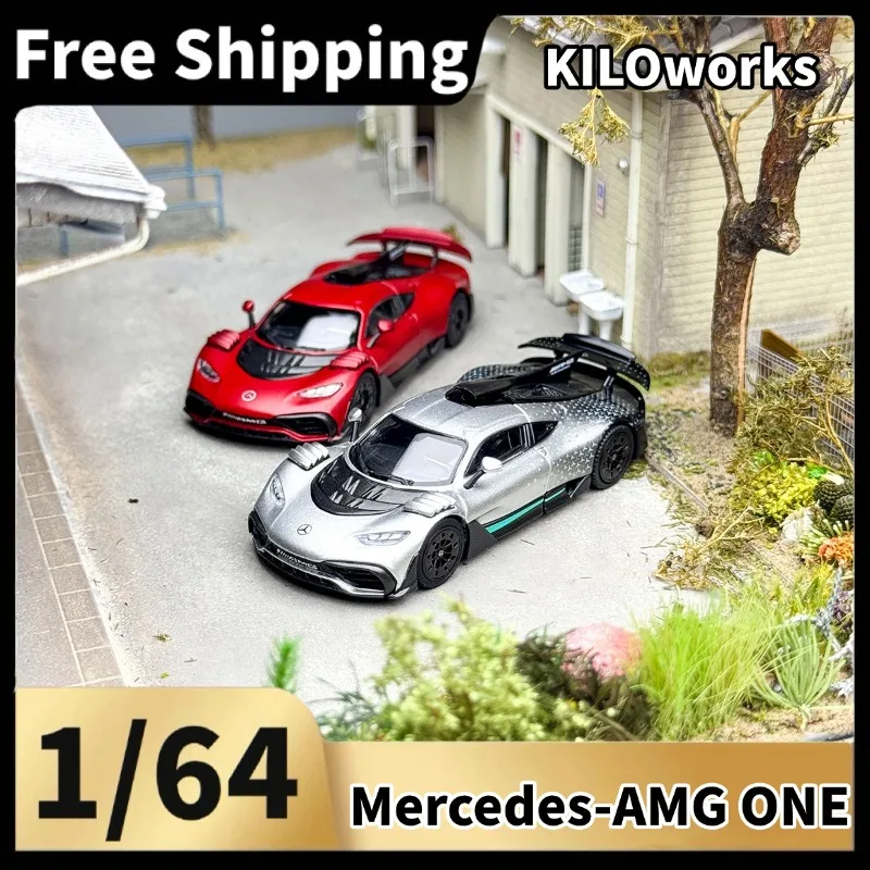 [In Stock] KILOworks 1/64 AMG ONE Diecast Collectible Car Model, Multiple Colors Available, Christmas Gift For Car Collectors