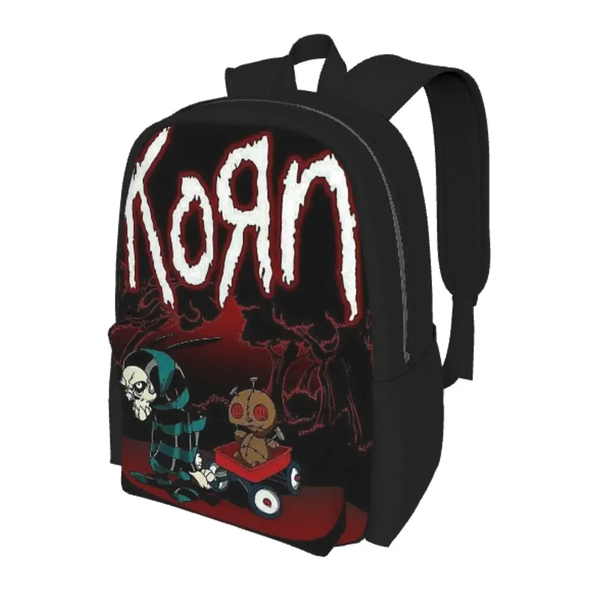 

Korn Heavy Metal Band Album Tour 2024 Student Backpack School Bag Hiking Travel Daypack for Men Women Bookbag Shoulder Bags