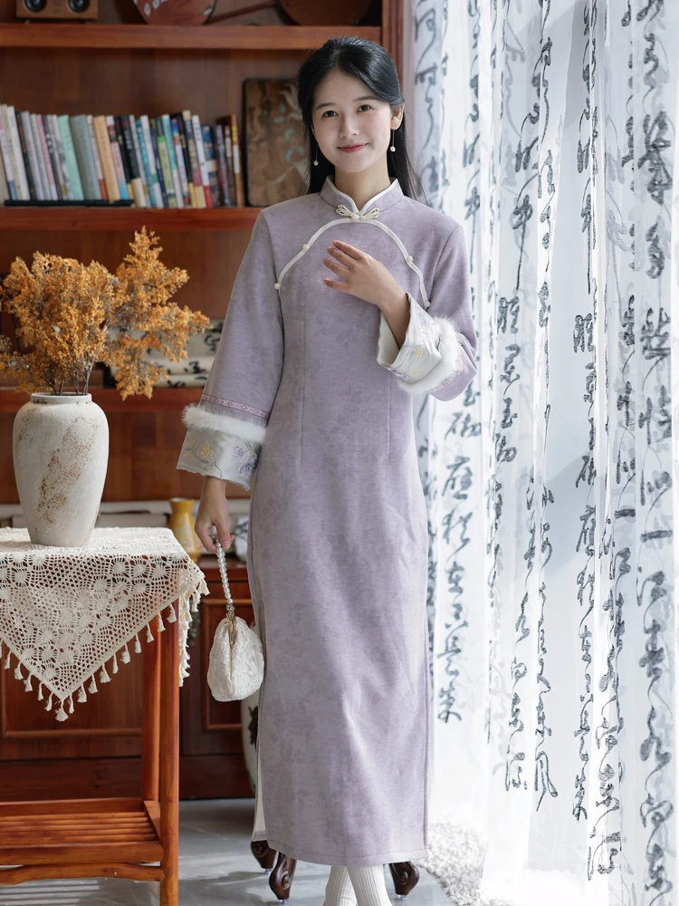 

Новая коллекция: Длинное пальто с треугольным воротником, осенне-зимнее, винтажный стиль