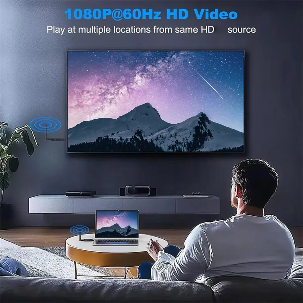 

Беспроводной HDMI-совместимый удлинитель A23G 150M (передатчик и приемник) 1080P, адаптер для подключения ТВ-приставки, камеры ПК и ноутбука