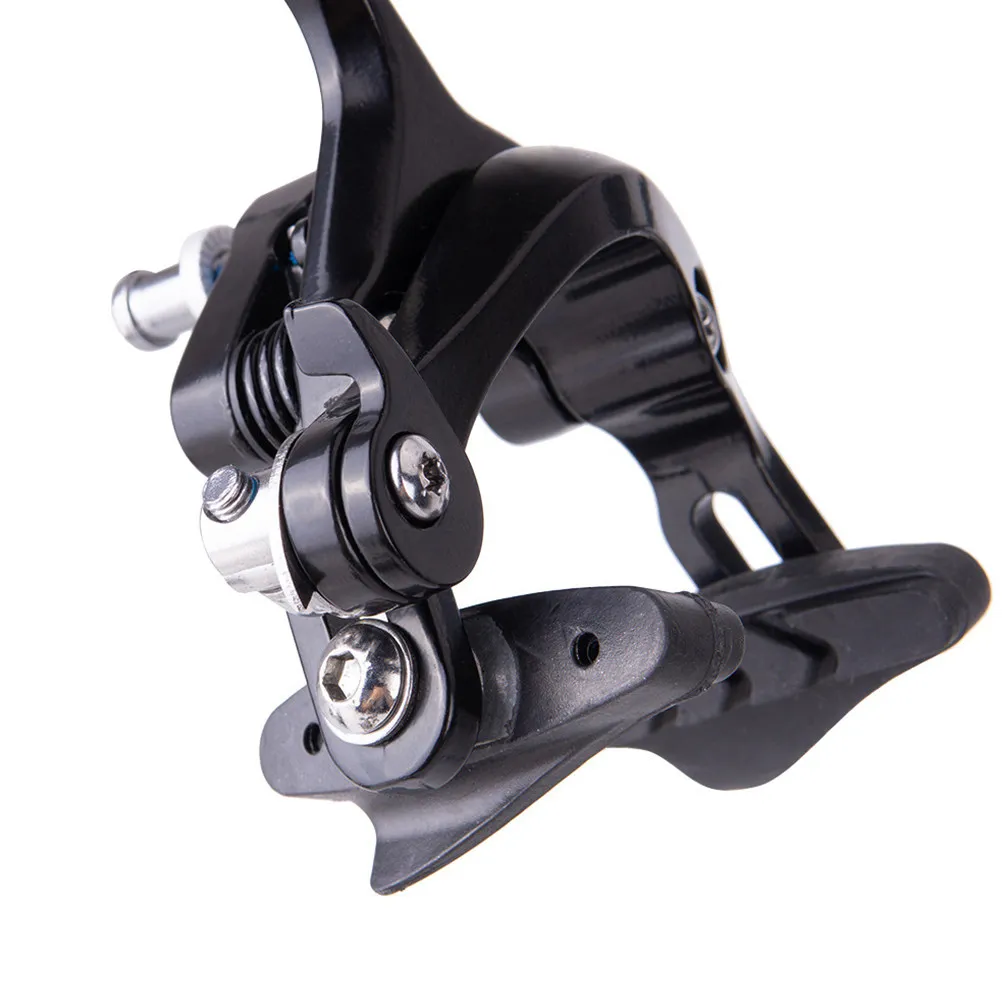 1Pair Road Cycling Side Pull Brake Caliper Dual-Pivot C Brake Shoes Caliper Aluminum Alloy Corrosion Resistant Bike Clip
