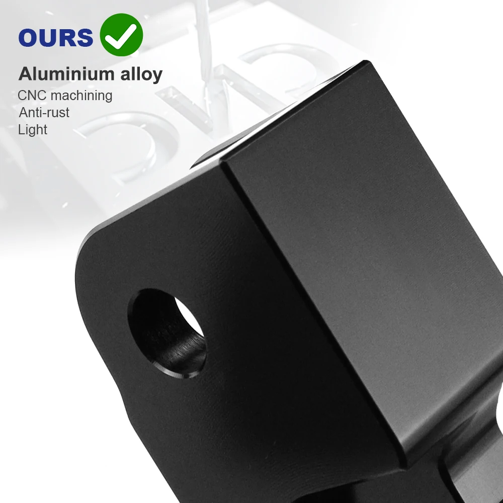 Front Footpeg Lowering Relocation Brackets For Honda ST1300 2003-2014 2015 2016 2017 2018 Aluminum Motorcycle Rider Foot Pegs