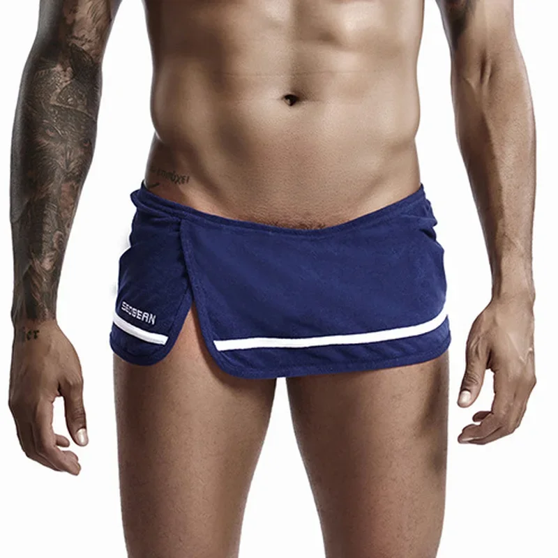 Men Running Shorts Sports Jogging Fitness Quick Dry Trunks Gym Shorts Sleep Bottoms Beachwear Boxer Shorts Underwear Aro Pants