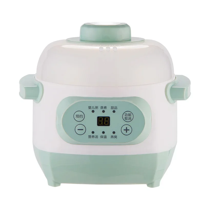 

L # 110V Electric Slow Cooker Food Steamer Ceramic Pot Multifunction BirdNest Soup Stew Pregnant Tonic Baby Supplement Heater Wa